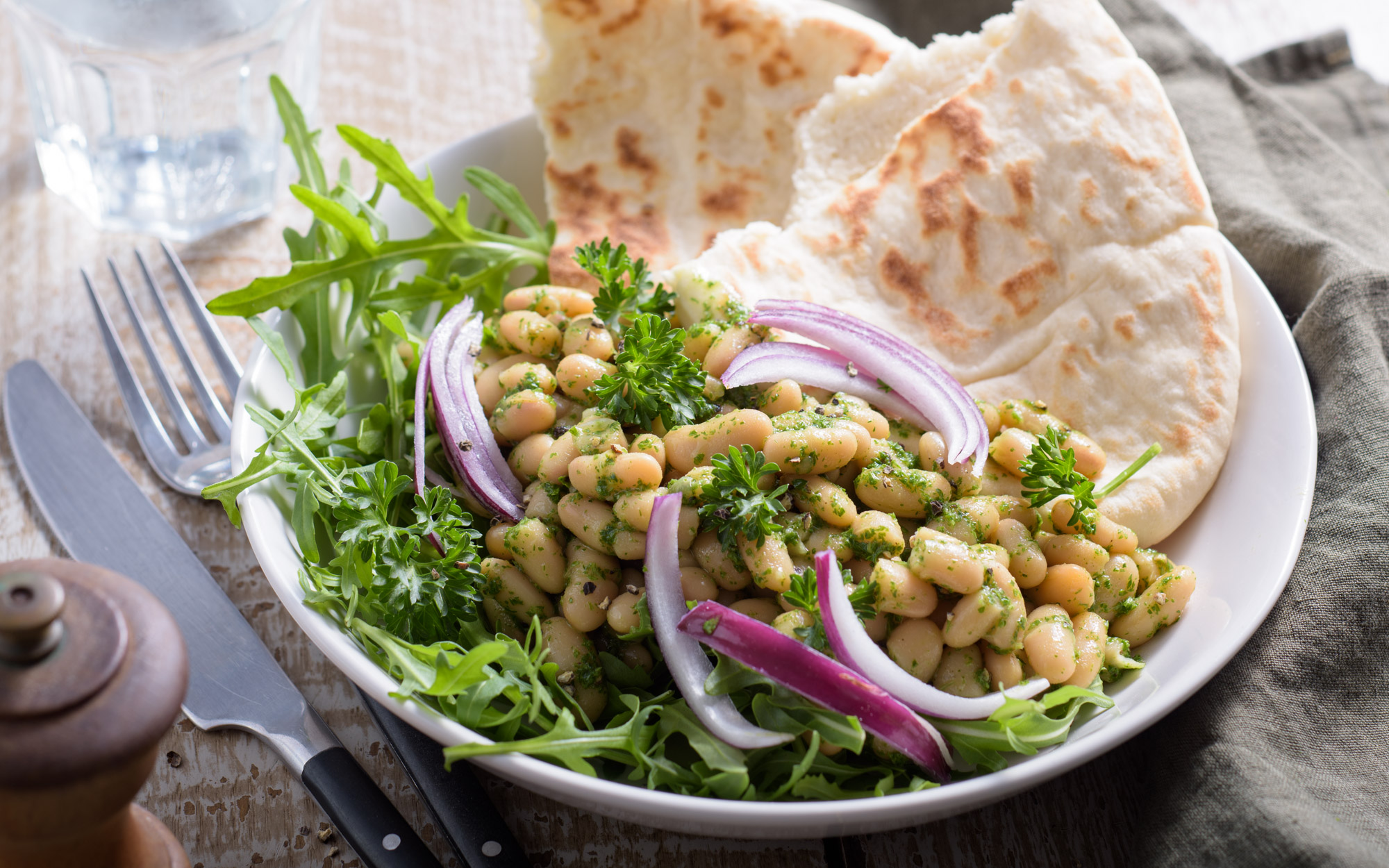 Salade De Haricots Blancs Aux Herbes Mon Quotidien Autrement