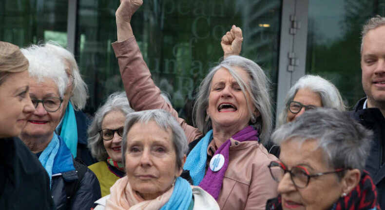 En Suisse, le collectif de senior pour le climat a été créé en 2016. Crédits Greenpeace