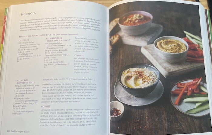 Recette du houmous par Ella Mills © Éd. Marabout 