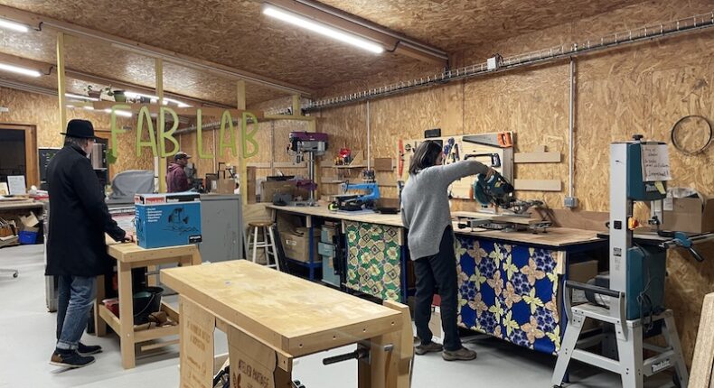 Bienvenue au Fablab du tiers-lieu de la Lisette © Perrine Bontemps