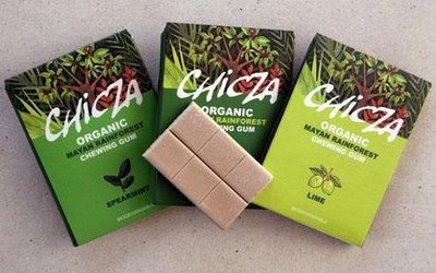 Chizca, un chewing-gum naturel, bio et biodégradable.